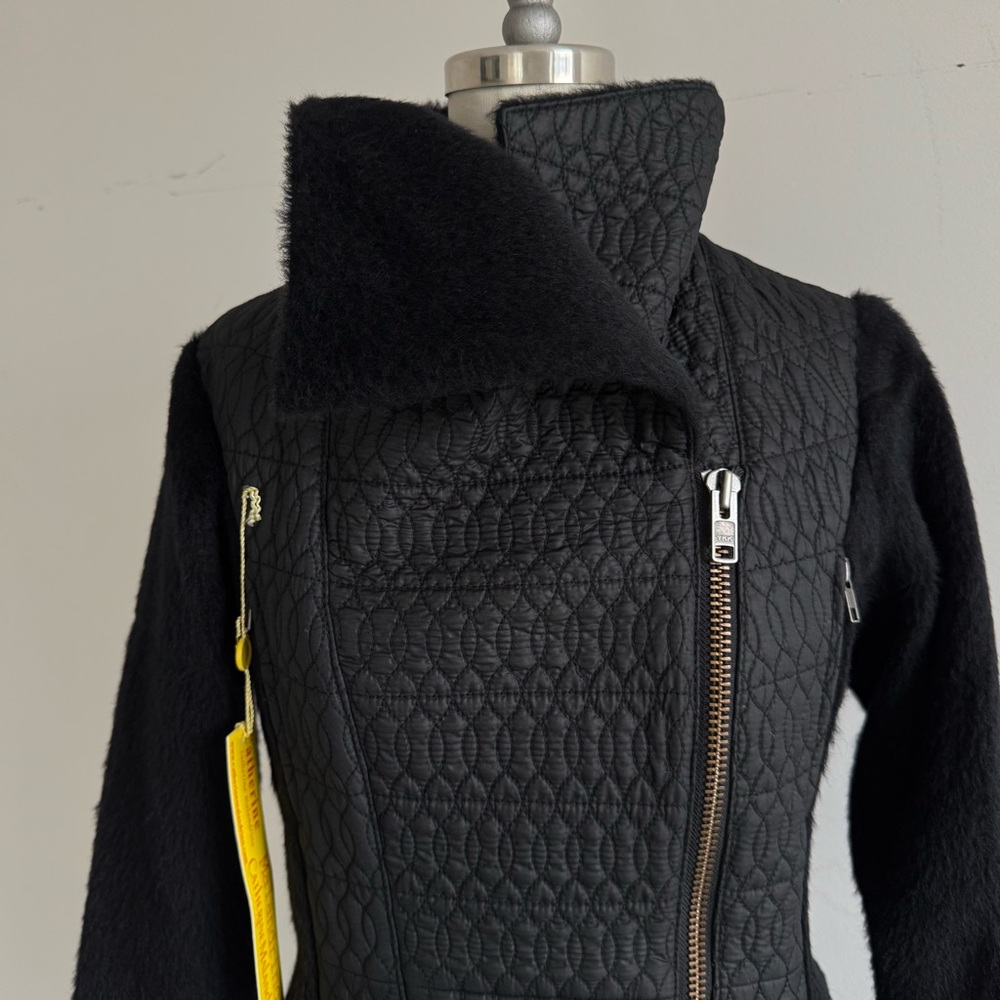 Catherine Malendrino Fur Quilted Coat - Picture 9 of 16